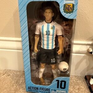 Messi Argentina Soccer Action Figure #10